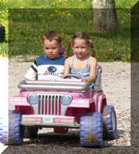 w fr06 2 n and c in jeep.JPG (33857 bytes)